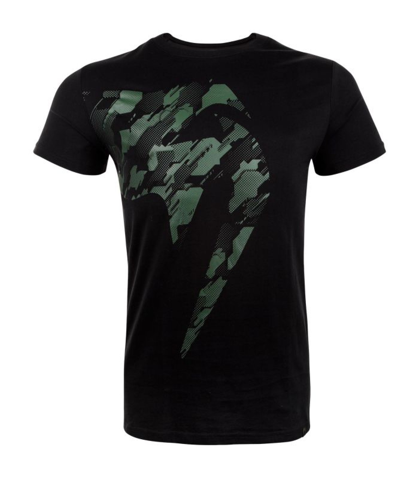 Тениска - Venum Tecmo Giant T-shirt - Black/Khaki​